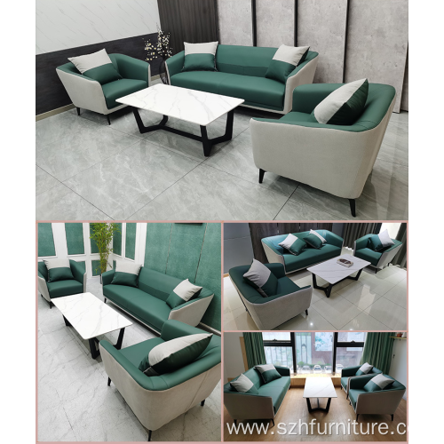 Multi-Color Can Be Customized Fashion Leather Office Sofa